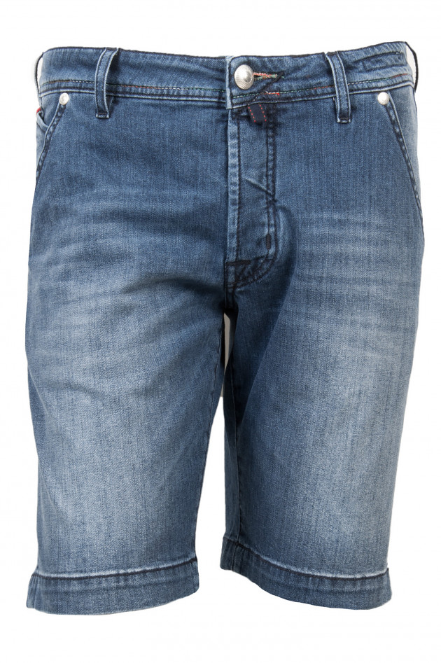 Jacob Cohën Jeansshort in Blau