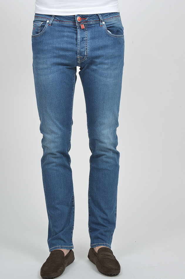 Jacob Cohën Jeans BUTTON FLY in Blau