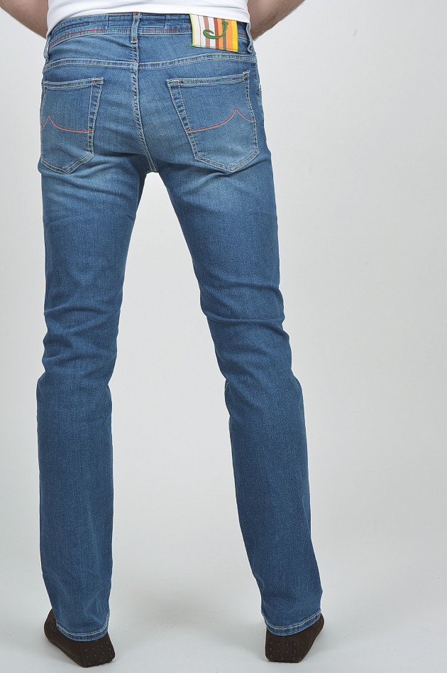 Jacob Cohën Jeans BUTTON FLY in Blau