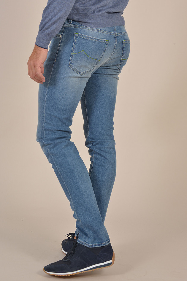 Jacob Cohën Jeans in Hellblau