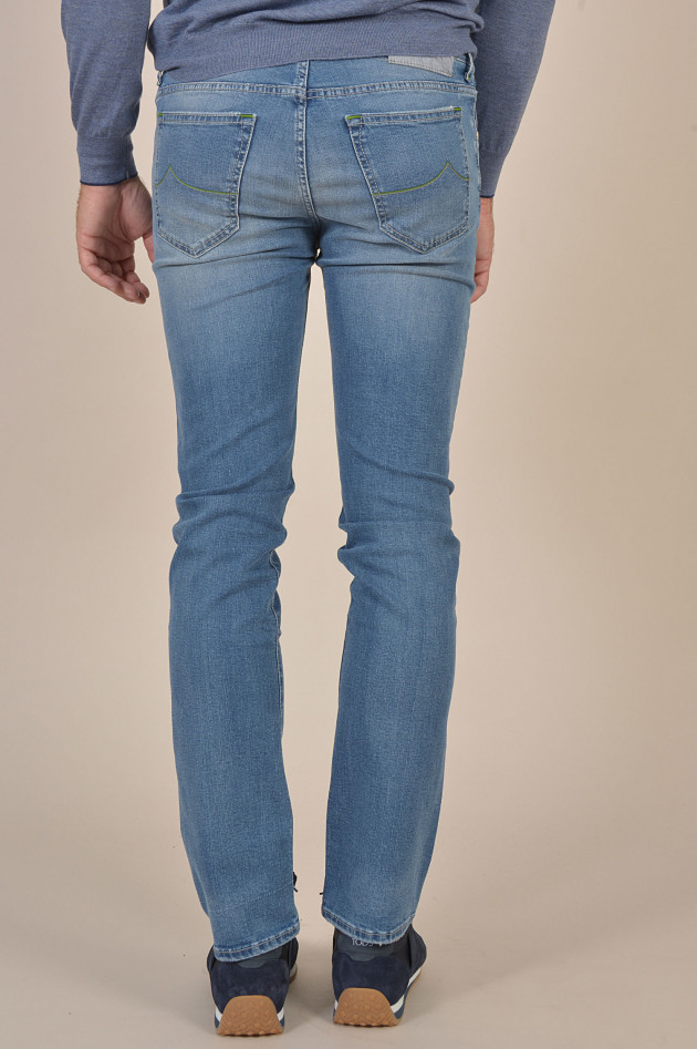 Jacob Cohën Jeans in Hellblau