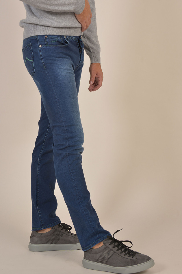 Jacob Cohën Jeans in Blau