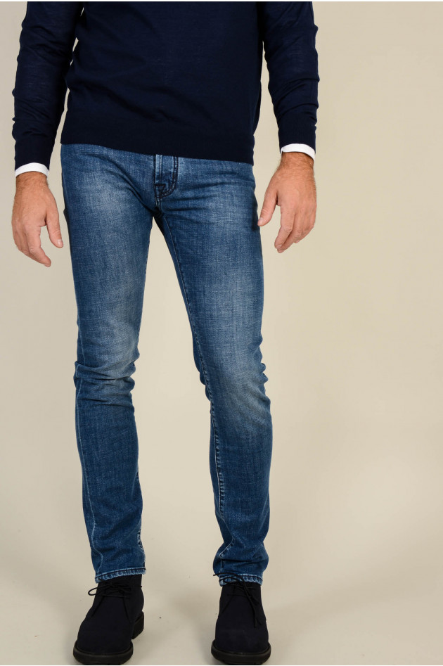 Jacob Cohën Jeans in Mittelblau