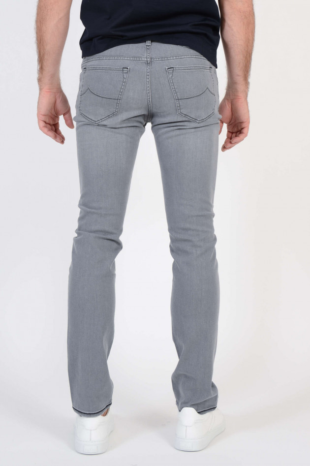 Jacob Cohën Jeans in Hellgrau