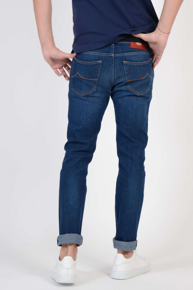 Jacob Cohën Jeans in Mittelblau