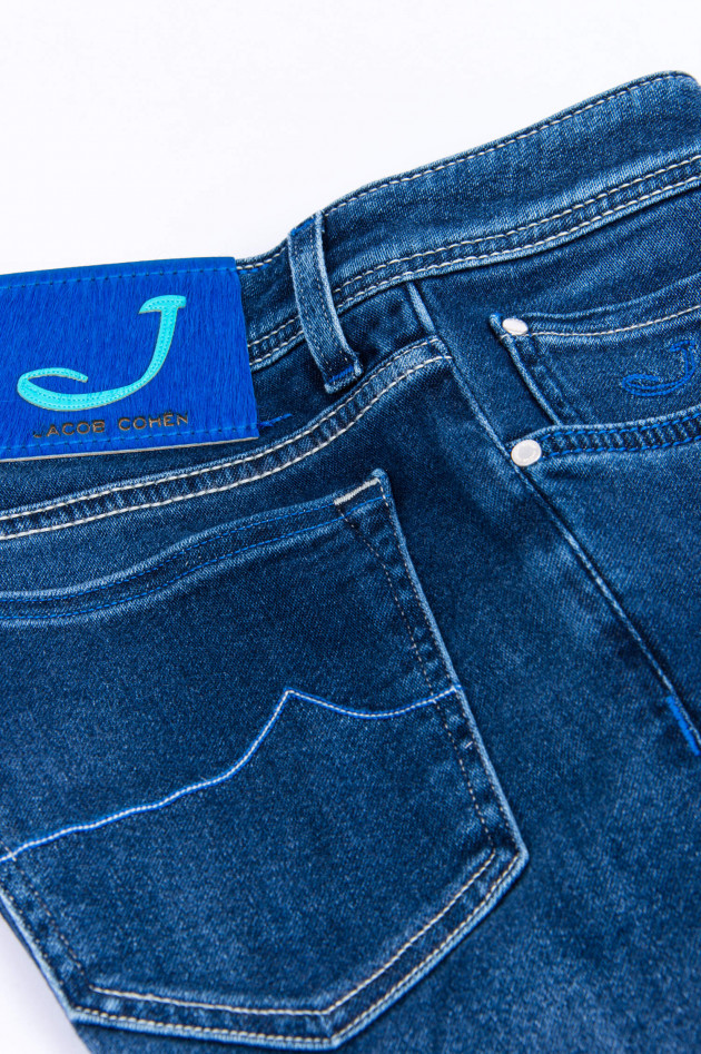 Jacob Cohën Jeans COMFORT FIT in Mittelblau
