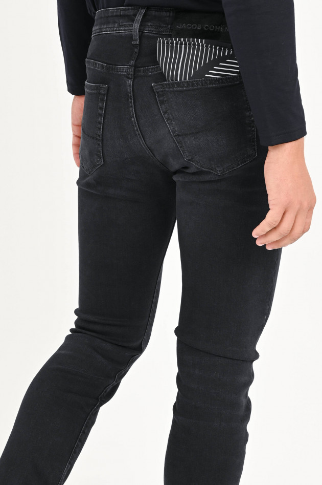 Jacob Cohën Jeans BARD in Schwarz