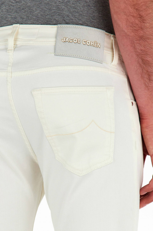 Jacob Cohën Slim Fit Jeans BARD S3732 in Weiß