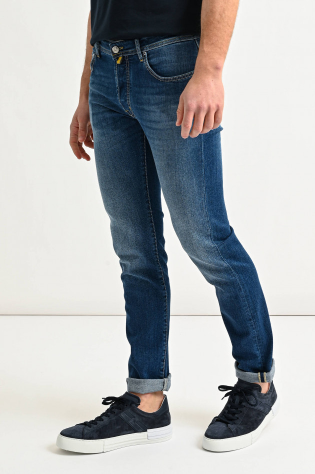 Jacob Cohën Slim Fit Jeans BARD S3623 in Mittelblau