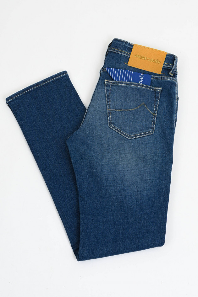 Jacob Cohën Slim Fit Jeans BARD S3623 in Mittelblau