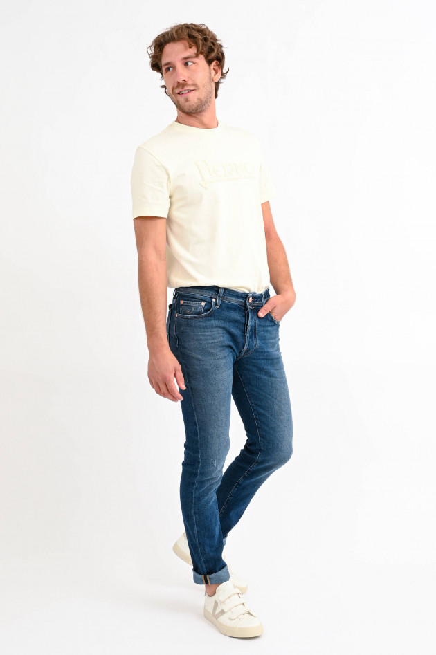 Jacob Cohën Slim Fit Jeans BARD in Mittelblau