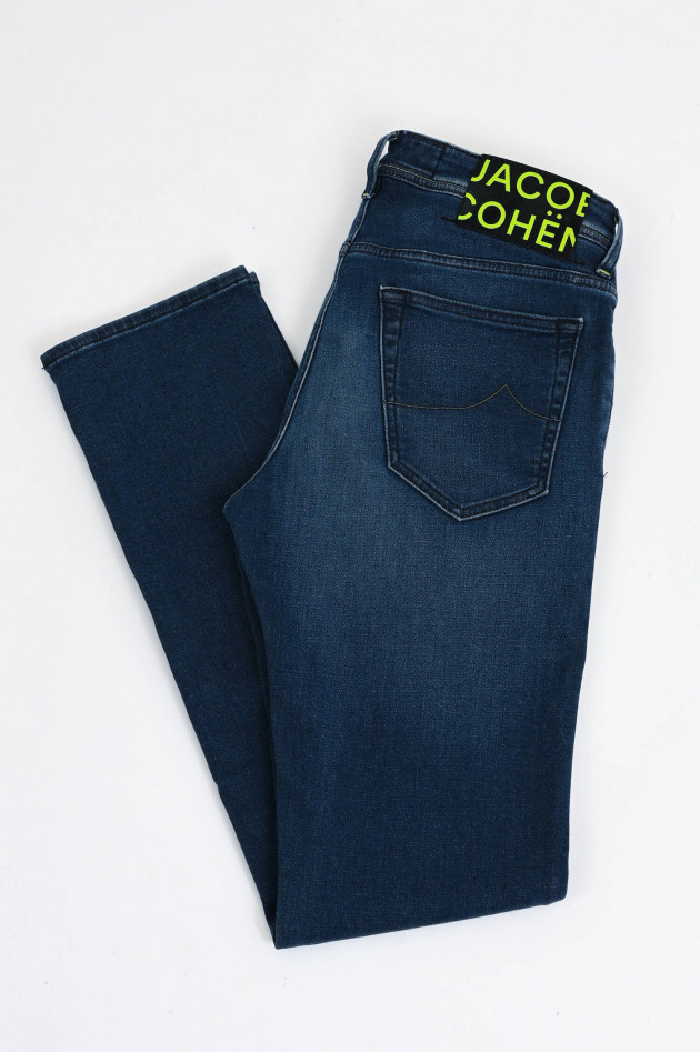 Jacob Cohën Slim Fit Jeans BARD S3588 in Dunkelblau