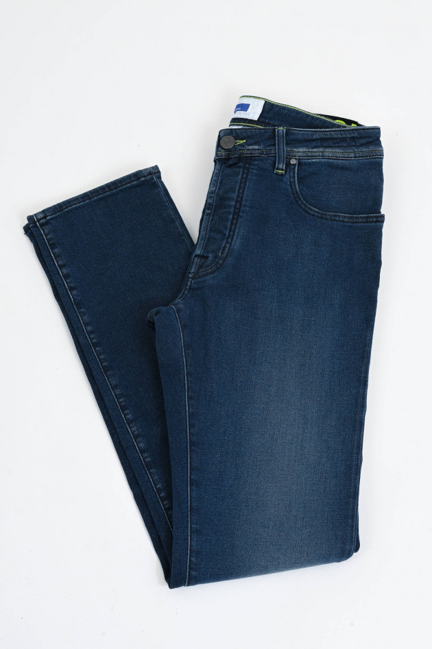 Jacob Cohën Slim Fit Jeans BARD S3588 in Dunkelblau