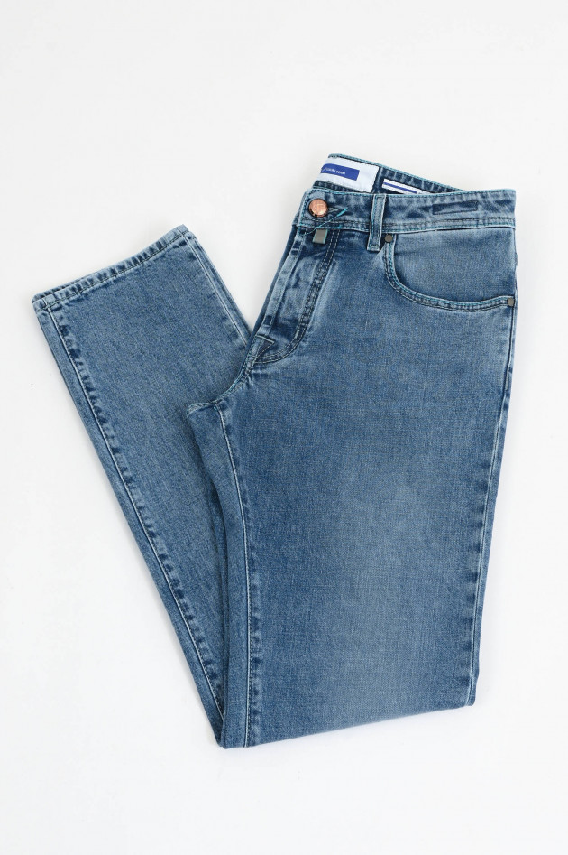 Jacob Cohën Slim Fit Jeans BARD S3736 in Mittelblau