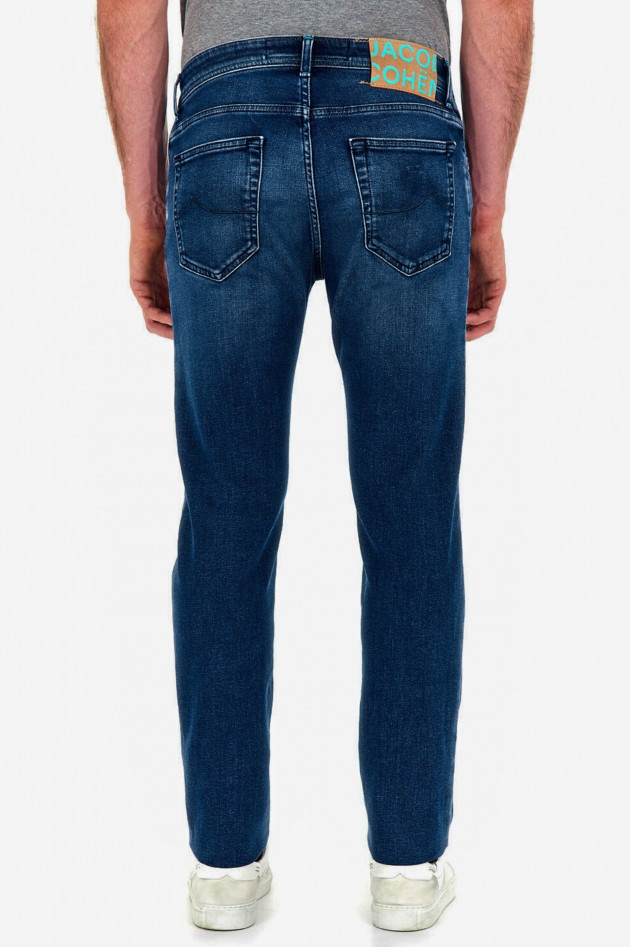 Jacob Cohën Slim Fit Jeans BARD S3588 in Dunkelblau
