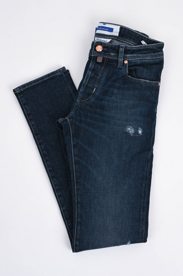 Jacob Cohën Slim Fit Jeans NICK in Dunkelblau