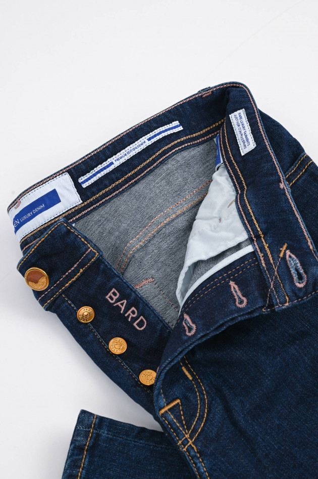 Jacob Cohën Slim Fit Jeans BARD in Dunkelblau