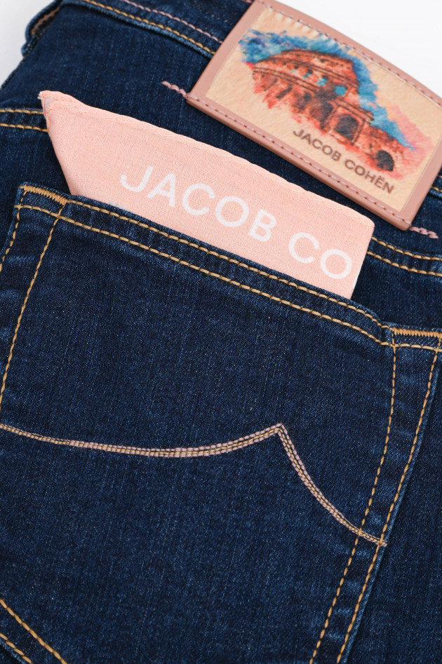 Jacob Cohën Slim Fit Jeans BARD in Dunkelblau