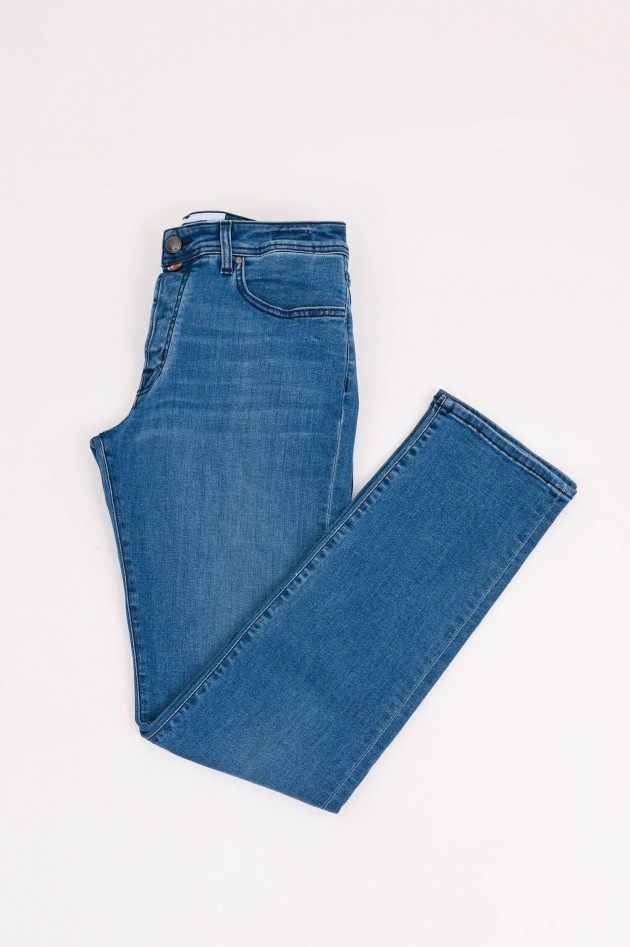 Jacob Cohën Slim Fit Jeans BARD in Mittelblau
