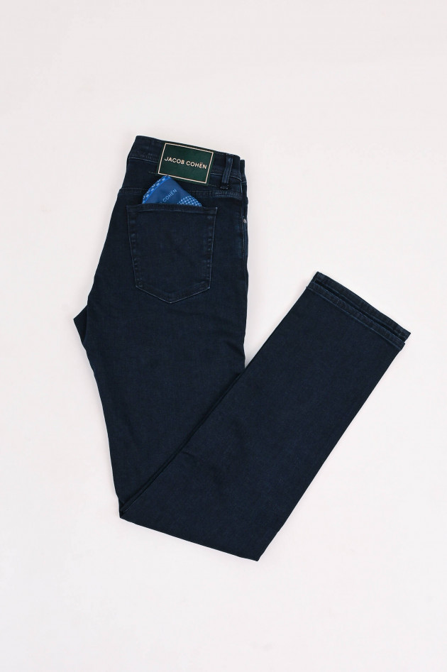 Jacob Cohën Slim Fit Jeans BARD in Dunkelblau