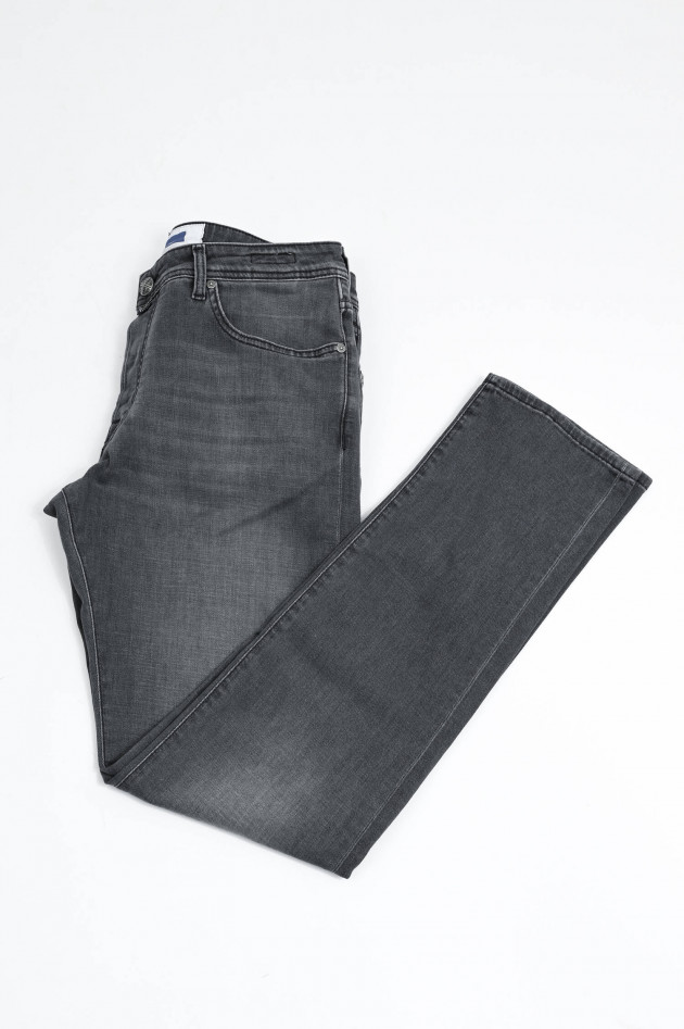 Jacob Cohën Slim Fit Jeans BARD in Dunkelgrau