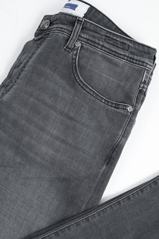 Jacob Cohën Slim Fit Jeans BARD in Dunkelgrau