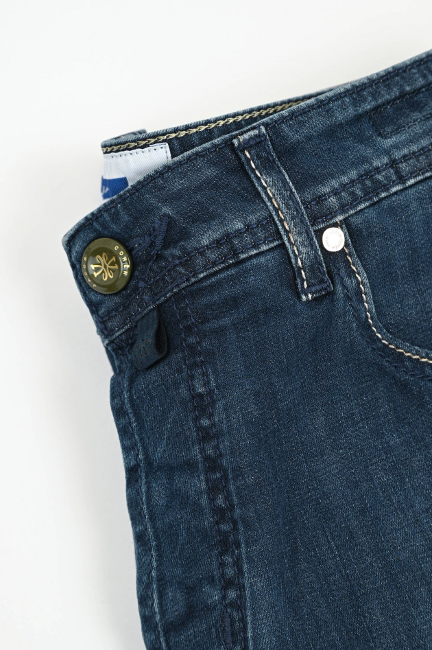 Jacob Cohën Slim Fit Jeans BARD in Dunkelblau