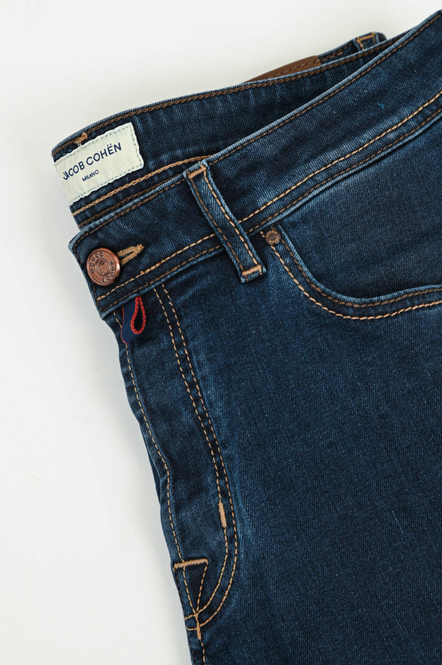 Jacob Cohën  Slim Fit Jeans BARD in Dunkelblau