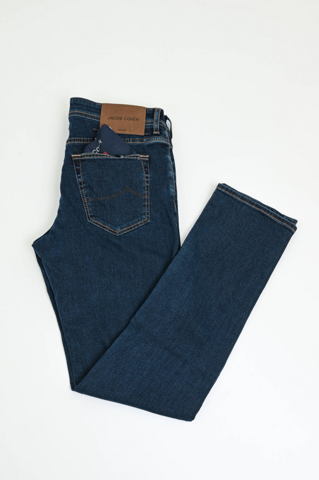 Jacob Cohën  Slim Fit Jeans BARD in Dunkelblau