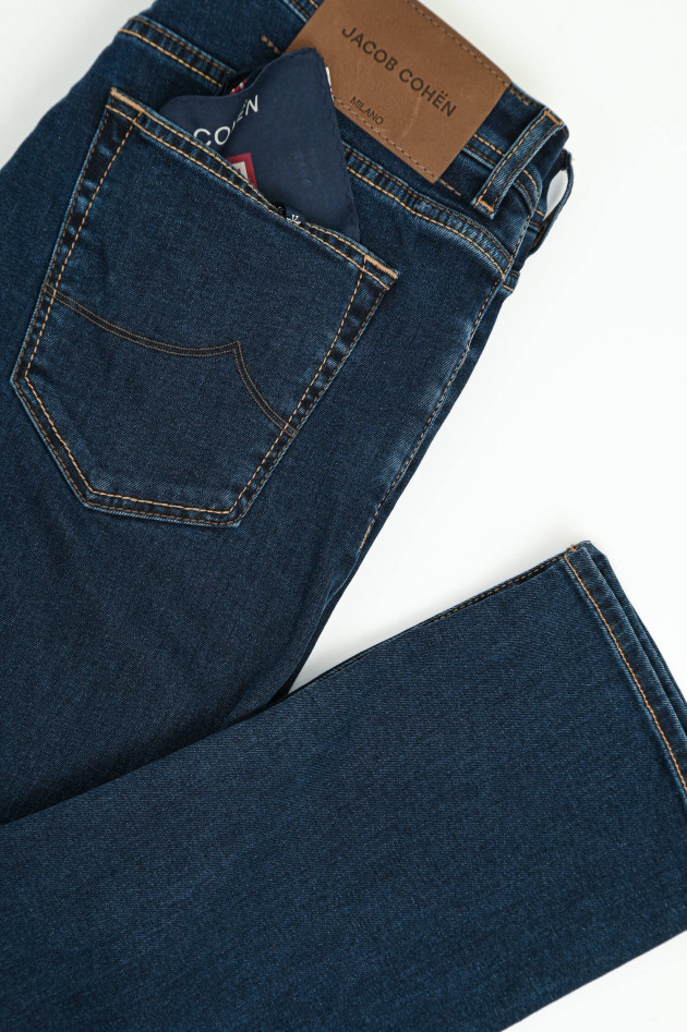 Jacob Cohën  Slim Fit Jeans BARD in Dunkelblau