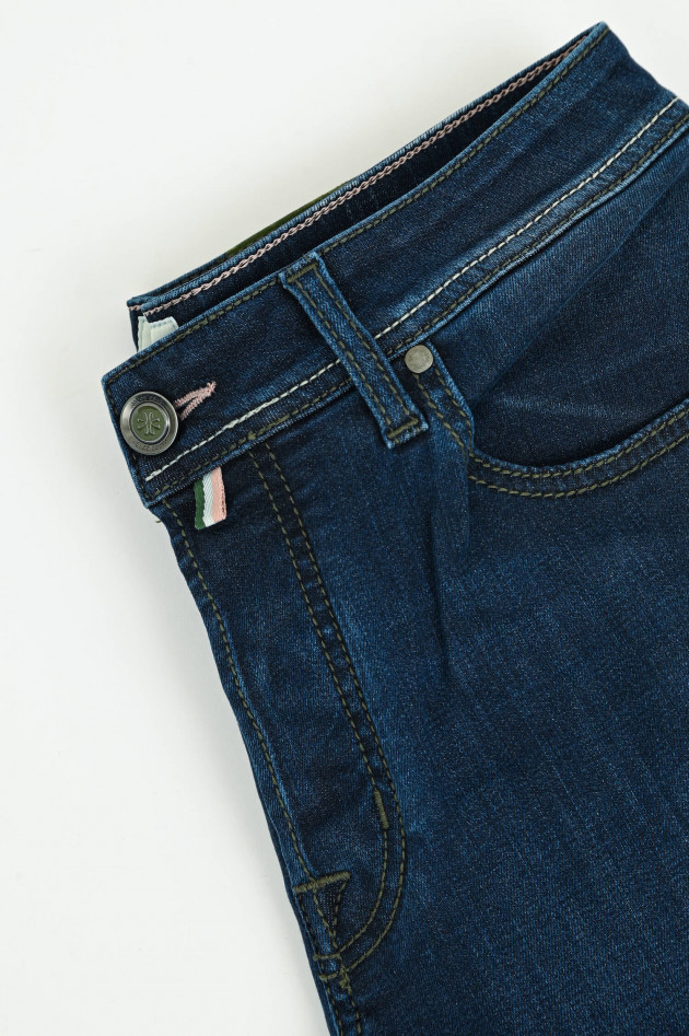Jacob Cohën Slim Fit Jeans BARD in Dunkelblau