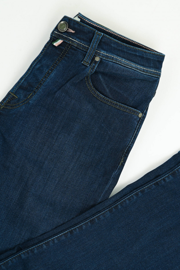 Jacob Cohën Slim Fit Jeans BARD in Dunkelblau