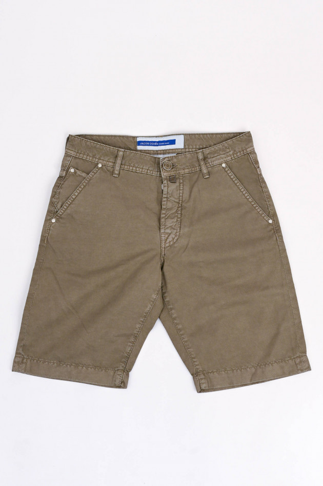 Jacob Cohën Bermuda-Shorts LOU in Taupe