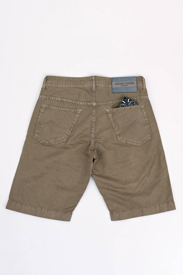 Jacob Cohën Bermuda-Shorts LOU in Taupe