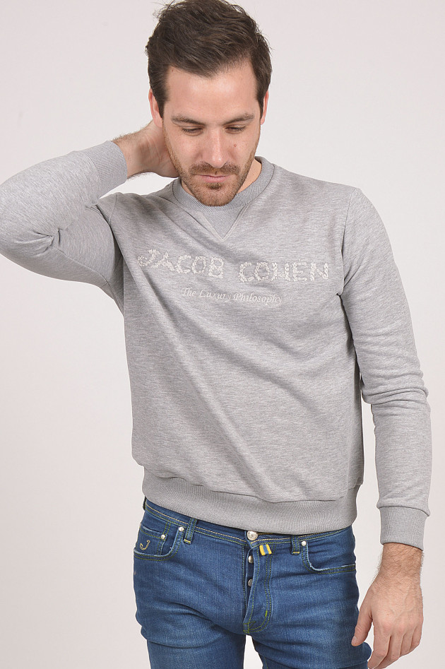 Jacob Cohën Sweater in Grau