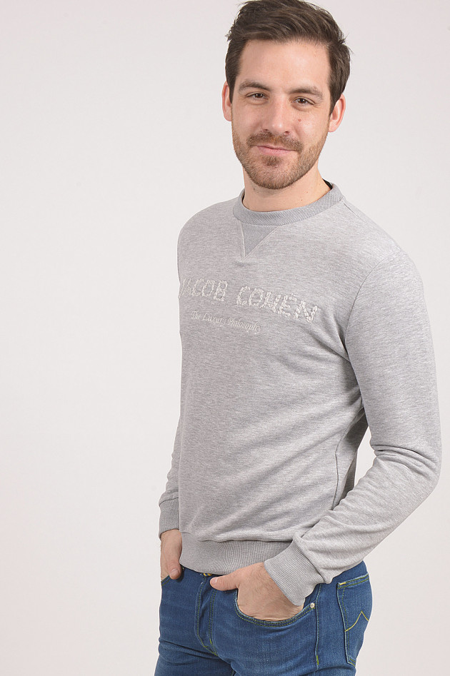 Jacob Cohën Sweater in Grau