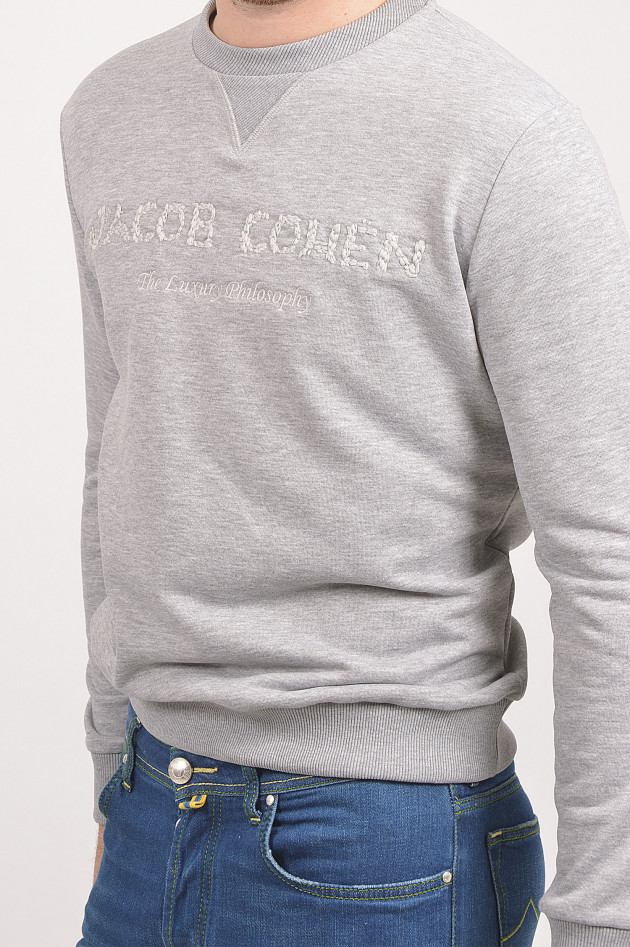 Jacob Cohën Sweater in Grau