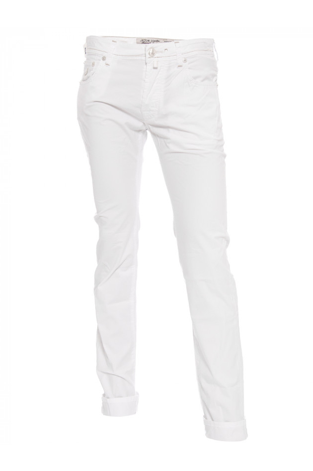 Jacob Cohen Jeans Tailored Weiß