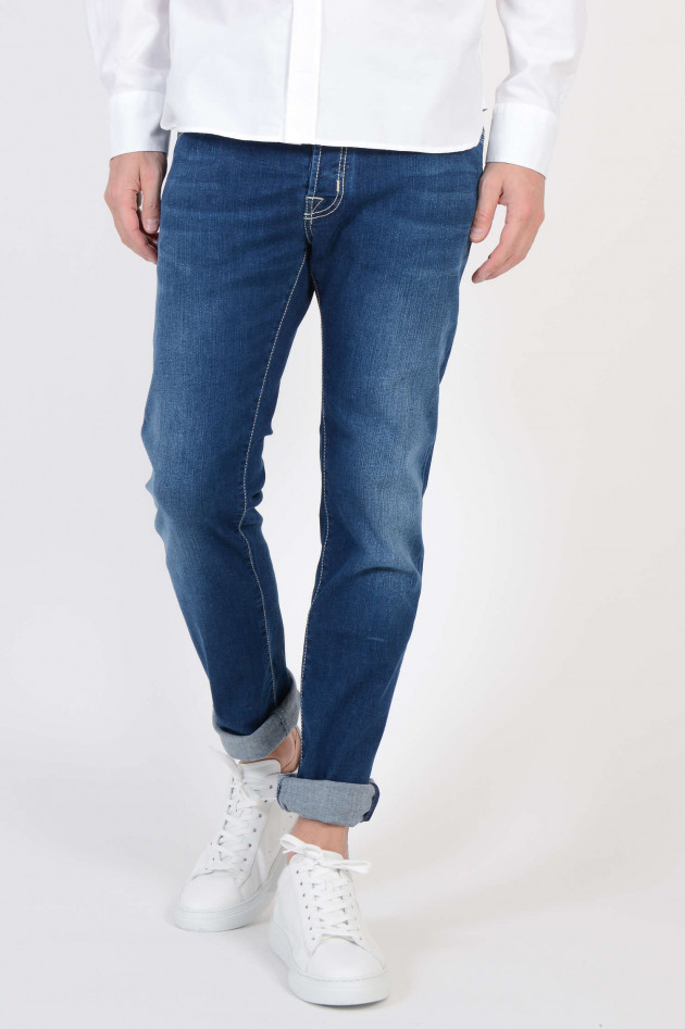 Jacob Cohen Jeans in Mittelblau