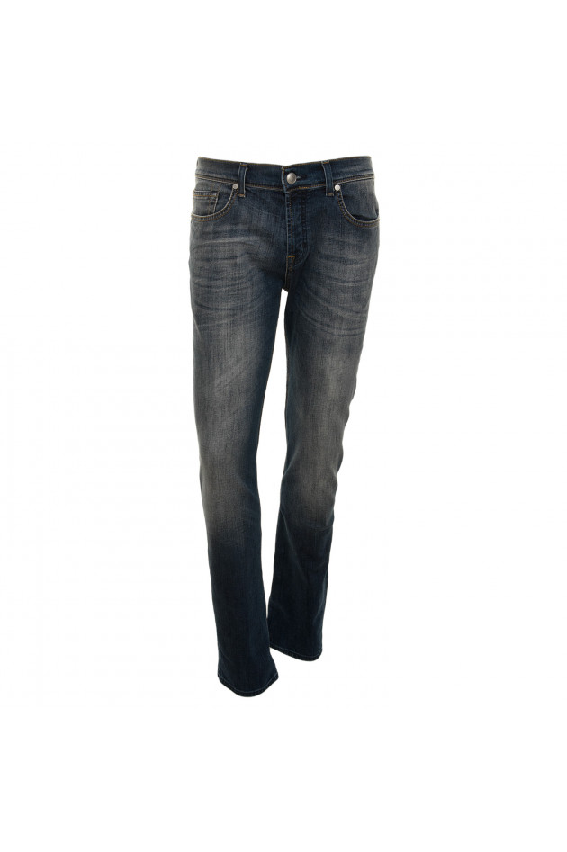 Seven for all Mankind Jeans CHAD in Mittelblau