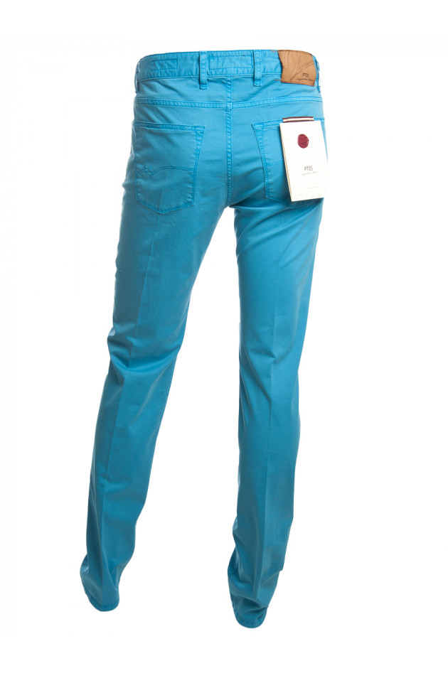 PT01+PT05 Jeans in Türkis