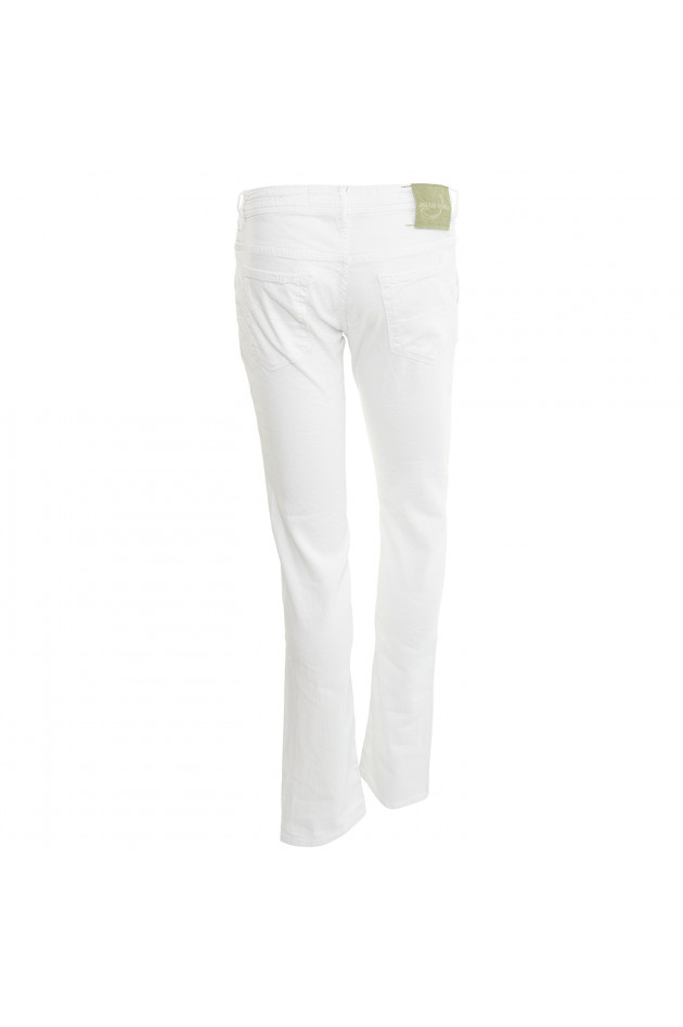 Jacob Cohën Jeans in Weiß