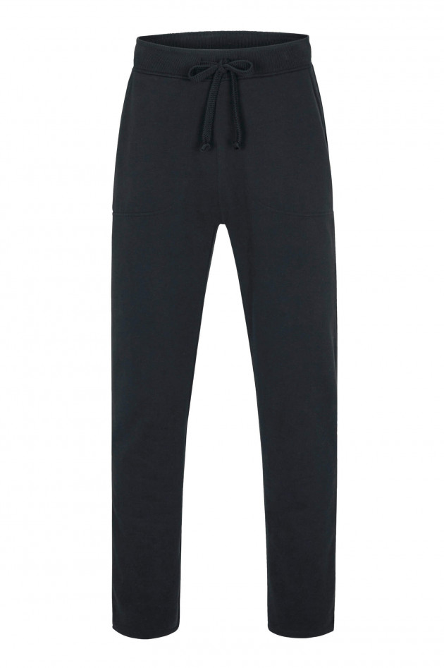 Juvia Jersey Sweatpants in Schwarz