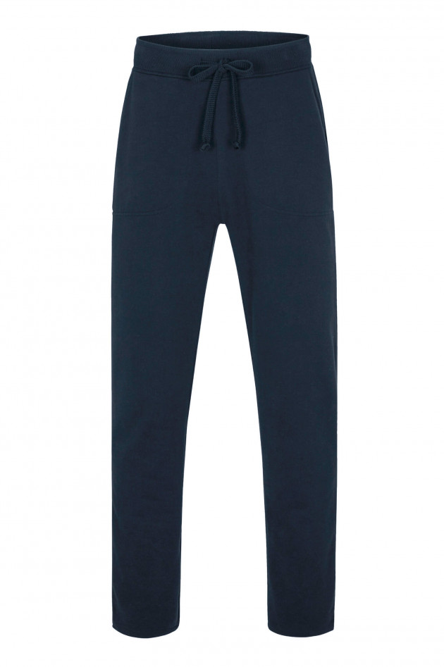 Juvia Jersey Sweatpants in Navy