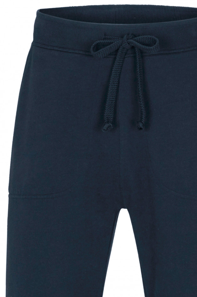 Juvia Jersey Sweatpants in Navy