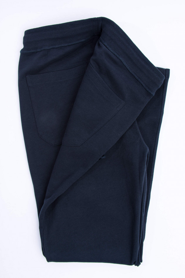 Juvia Jersey Sweatpants in Navy