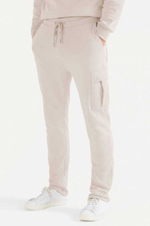 Juvia Cargo Sweatpants in Hellbeige