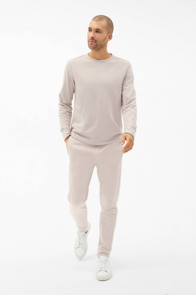 Juvia Baumwoll Sweatpants in Beige