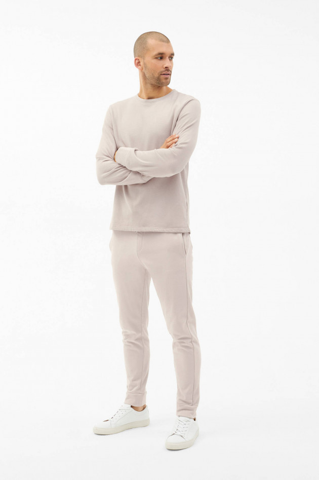 Juvia Baumwoll Sweatpants in Beige