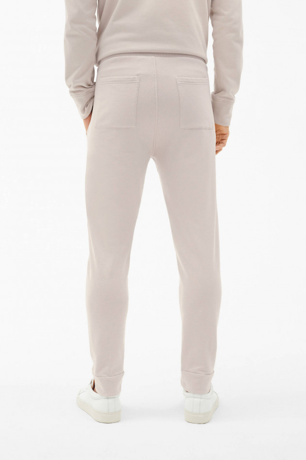 Juvia Baumwoll Sweatpants in Beige